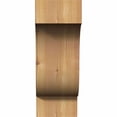 thumbnail image 2 of 6"W x 12"D x 16"H Newport Rough Sawn Corbel, Western Red Cedar, 2 of 9