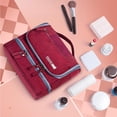 thumbnail image 3 of WIFKLSIIPG Hanging Bag Travel Cosmetic Kit Large Organizer Wet and Dry Toiletry Kit Makeup Kit, 3 of 4