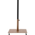 thumbnail image 4 of Meridian Furniture Amalfi White Polyester Patio Umbrella with Base Set, 4 of 19