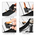 thumbnail image 3 of Redempat Portable Bicycle Pump With Pressure Gauge Mini Bike Air Foot Inflator Tire Cycling Compressor Adapter Bicycle Repairing Tools, 3 of 6