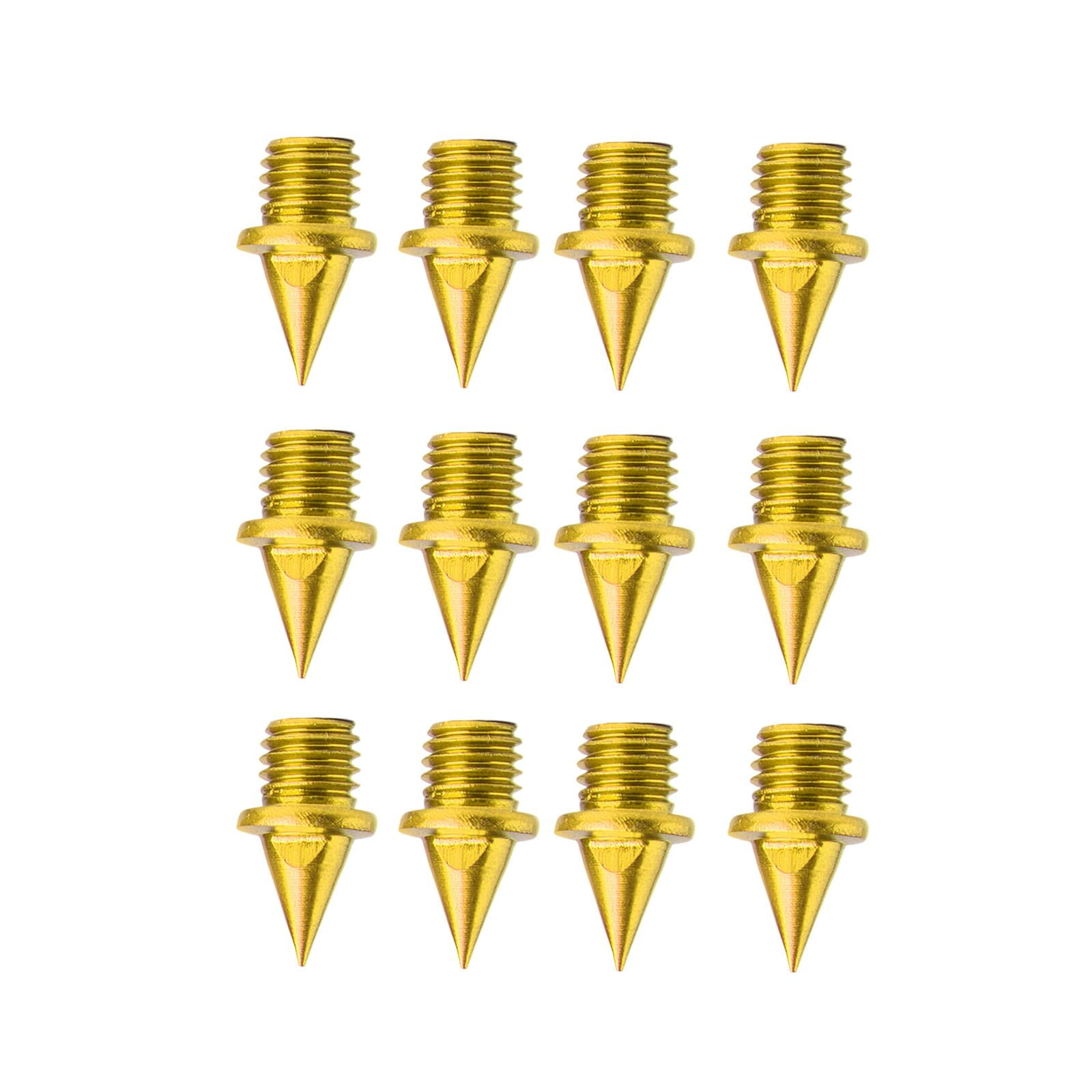 MAGIDEAL 6x12 Pieces Track and Field Running Spikes Track Spikes for Competition