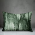 thumbnail image 3 of Creative Products Green Painted Abstract 14x20 Indoor / Outdoor Pillow, 3 of 3