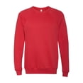 thumbnail image 2 of Unisex Sponge Fleece Crewneck Sweatshirt - RED - L, 2 of 3