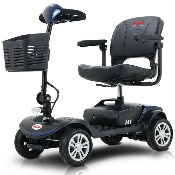 YOFE Mobility Scooter, Folding Compact Mobility Scooter, Electric Powered  Mobile Wheelchair Device for Senior Adults, Electric 4 Wheel Mobility  Scooter w/ LED Light, Rear Brake Light, Blue, R4109 - Walmart.com  Drive Scout 3 Wheel Mobility Scooter Wiring Diagram    Walmart