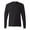 Black, variant on Hanes Unisex Authentic Long Sleeve T-Shirt 100% Cotton Heavyweight Crewneck Classic Tee (Black, L)