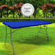 thumbnail image 4 of Mesa Linium Plegable Tipo Portafolio 1.80m Color Azul Paquete Con 2 Mesas, 4 of 9