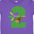 thumbnail image 4 of Inktastic 2nd Birthday Jungle Monkey Childs Boys or Girls Toddler T-Shirt, 4 of 5