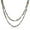 Brown, variant on Womens Pearl Strand Necklace Long Multi Color Brown Grey Freshwater Cultured 54 Inch