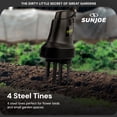 thumbnail image 5 of Open Box Sun Joe 24V Claw Tiller and Cultivator for Small Scale Gardening, 5 of 11