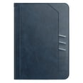 thumbnail image 6 of for iPad Mini 5/4/3/2/1 7.9" 2019/2015/2014/2013/2012 Tablet Case with Card Slots, PU Leather Stand Folio Protective Cover, with Pencil Holder Wrist Strap Auto Wake/Sleep Full Body Case, Darkblue, 6 of 9