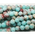 thumbnail image 4 of 6mm Arctic Blue Imperial Jasper Round Beads ForJewelry Making, 4 of 4