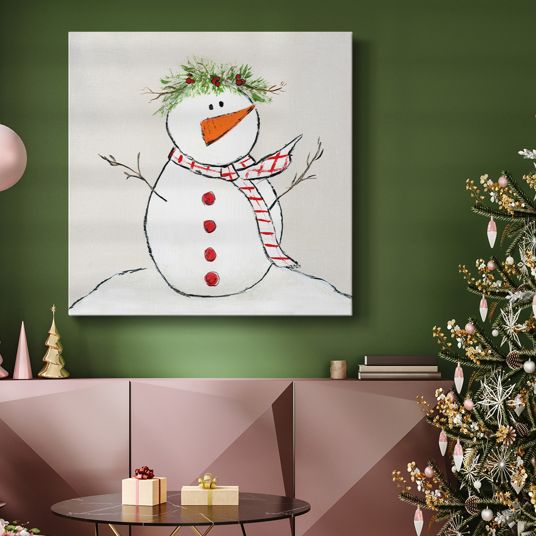 Holly Jolly II- Gallery Wrapped Canvas