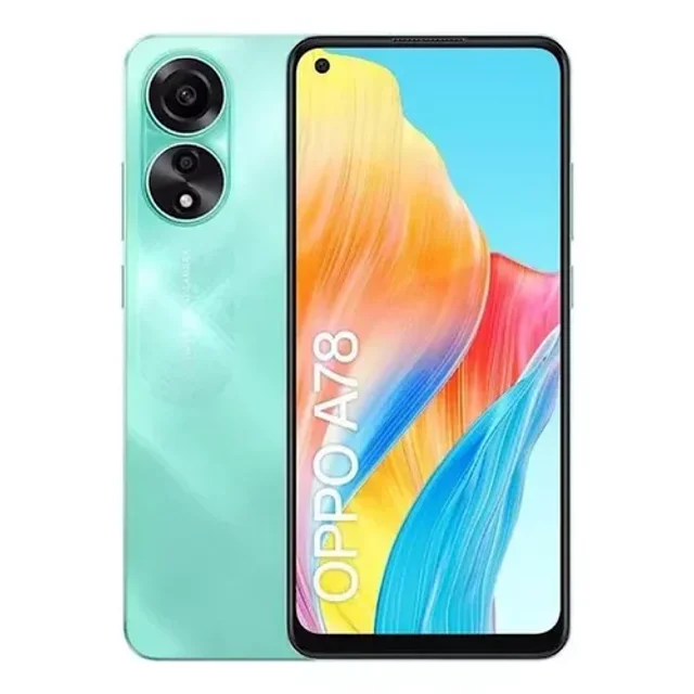 Smartphone Oppo A78 4g Dual Sim 128GB 8GB Aqua Green