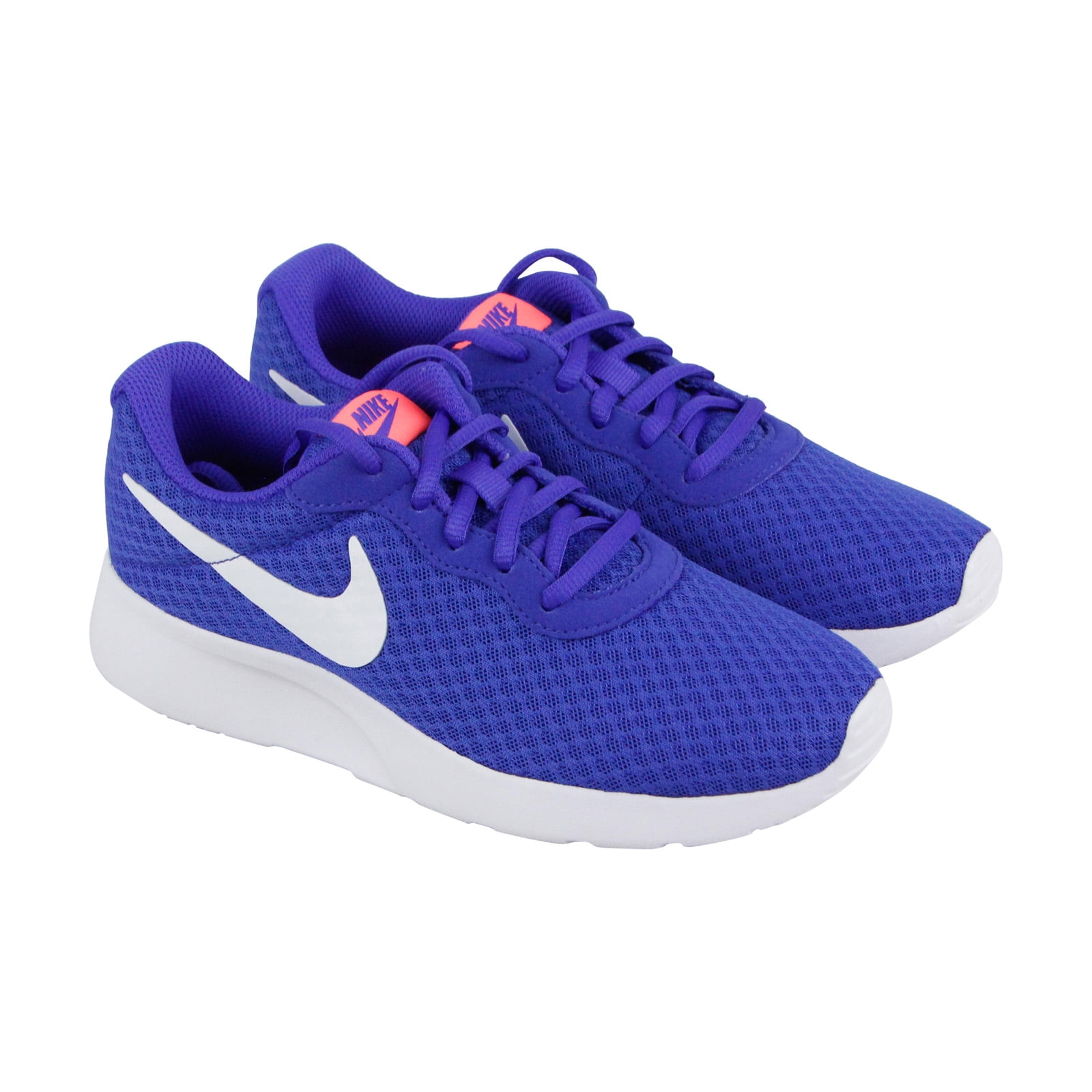 Nike Nike Tanjun Womens Blue Mesh Athletic Lace Up Running Shoes Nike Nike Tanjun Womens Blue Mesh Athletic Lace Up Running Shoes