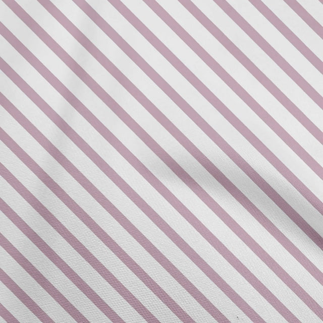 oneOone Silk Tabby Dusty Purple Fabric Stripes Sewing Craft Projects Fabric Prints By Yard 42 Inch Wide