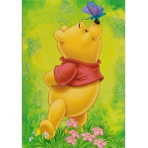 5D DIY Diamond Painting Kits for Adults,Round Full Drill Resin Beads Diamond Dots Art Craft Set,Winnie the Pooh,12x16inch