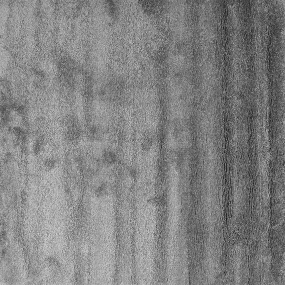 Ahgly Company Indoor Square Abstract Gray Contemporary Area Rugs, 3' Square