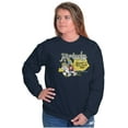 thumbnail image 4 of Kentucky KY Cowgirl Vintage Smurfette Women Crewneck Sweatshirt Brisco Brands S, 4 of 6
