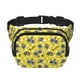 thumbnail image 1 of Fotbe Honeybee Cangurera Cuadrada con Estampado de Doble Capa, Bolsa de Cintura Ajustable Mini para Hombres y Mujeres, 1 of 9