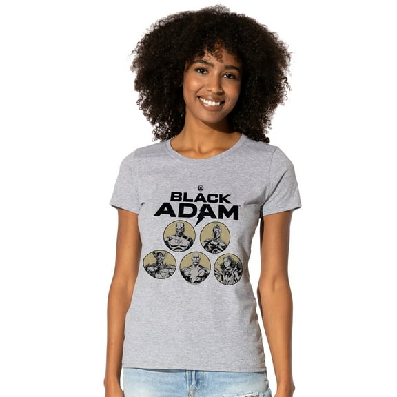 Black Adam, Contrast Group Women's T Shirt