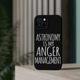thumbnail image 4 of DistinctInk Tough Case for Apple iPhone 13 (6.1" Screen), Compatible with MagSafe Charging - Astronomy is My Anger Management, 4 of 6