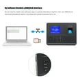 thumbnail image 5 of Attendance Machine,Inch Tft Screen Time Clock Screen Built-in Battery Built-in Battery Support Battery Support U-sb Time Employee Time Support Usb Data 2.8 Inch Tft Screen Support Usb Huiop, 5 of 6