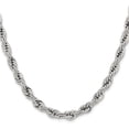 thumbnail image 3 of Chisel Stainless Steel Polished 7.2mm Rope Chain - 18", 3 of 8
