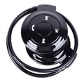 thumbnail image 5 of Auriculares Bluetooth con sonido claro de alta fidelidad, auriculares inalámbricos plegables envolventes alrededor de la cabeza para correr, deportes, color negro, 5 of 5