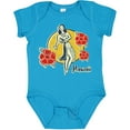 thumbnail image 3 of Inktastic Retro Hula Girl Girls Baby Bodysuit, 3 of 5