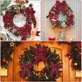thumbnail image 4 of YIKA Christmas Red And Plaid Ribbon Printed With Snowflake Tie Bowknot Decoration Imitation Plaid Ribbon Snowflake Ribbon Christmas Bows And Ribbons, 4 of 6