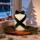 thumbnail image 5 of Cinta de terciopelo verde de 5 yardas | Lazo para envolver regalos navideños | Cinta de satén flocado para decoración de mesas de fiesta | Anchos de 1 a 4 cm, 5 of 5