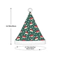 thumbnail image 3 of Daiia Santa Hat Joy Green Festive Print Christmas Knitted Beanie Hat, Large Knit Hat Xmas Small Gifts For Boys Girls Child Infant, 3 of 6