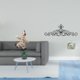 thumbnail image 2 of Figura De Payaso, Estatua, Escultura, Colección, Adorno De Escritorio, Centro De Mesa, Armario, Comedor, Arte Mural En Espiral, Decoración, Placa De Metal Floral Para Patio, Interior,, 2 of 8