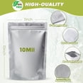 thumbnail image 3 of 60pcs 1 Quart Mylar Bags for Food Storage with Oxygen Absorbers 400cc and Labels, Extra Thick 10 Mil - 7x10 Inch Zipper Pouches Resealable for Long Term Food Container Sets - Heat Sealable, 3 of 5