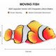 thumbnail image 3 of Flopping Fish Cat Toy, 11' Moving Cat Kicker Fish Toy With Sensor For Cat/ Kitten Biting, Chewing And Kicking -interactive Realistic Plush Simulation, 3 of 4