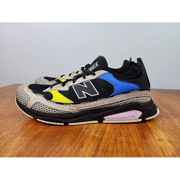 New Balance X-Racer Retro Mens Size 10 D Gray Black Low Top MSXRCTLC