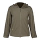 thumbnail image 2 of Chaqueta deportiva al aire libre de fibra de poliéster, abrigo cálido de camuflaje para acampar, color verde marino XXL, 2 of 5