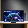 thumbnail image 1 of Samsung QN48S90DAEXZC 48" 4K UHD HDR OLED Tizen OS Smart TV - 2024 (Factory Refurbished), 1 of 6