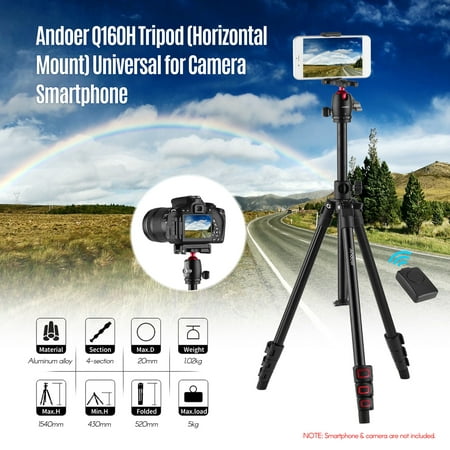 Image of Andoer-2 Tripod Portable Camera Cameras DVS Universal DSLR DVS Max. Load DSLR Cameras Professional Panoramic Ball Panoramic Ball Head Camera Q160H Mount Mounted