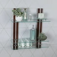 thumbnail image 3 of Danya B. Old Bavaria Three Tier Adjustable Shelves on Wooden Bars, 3 of 8