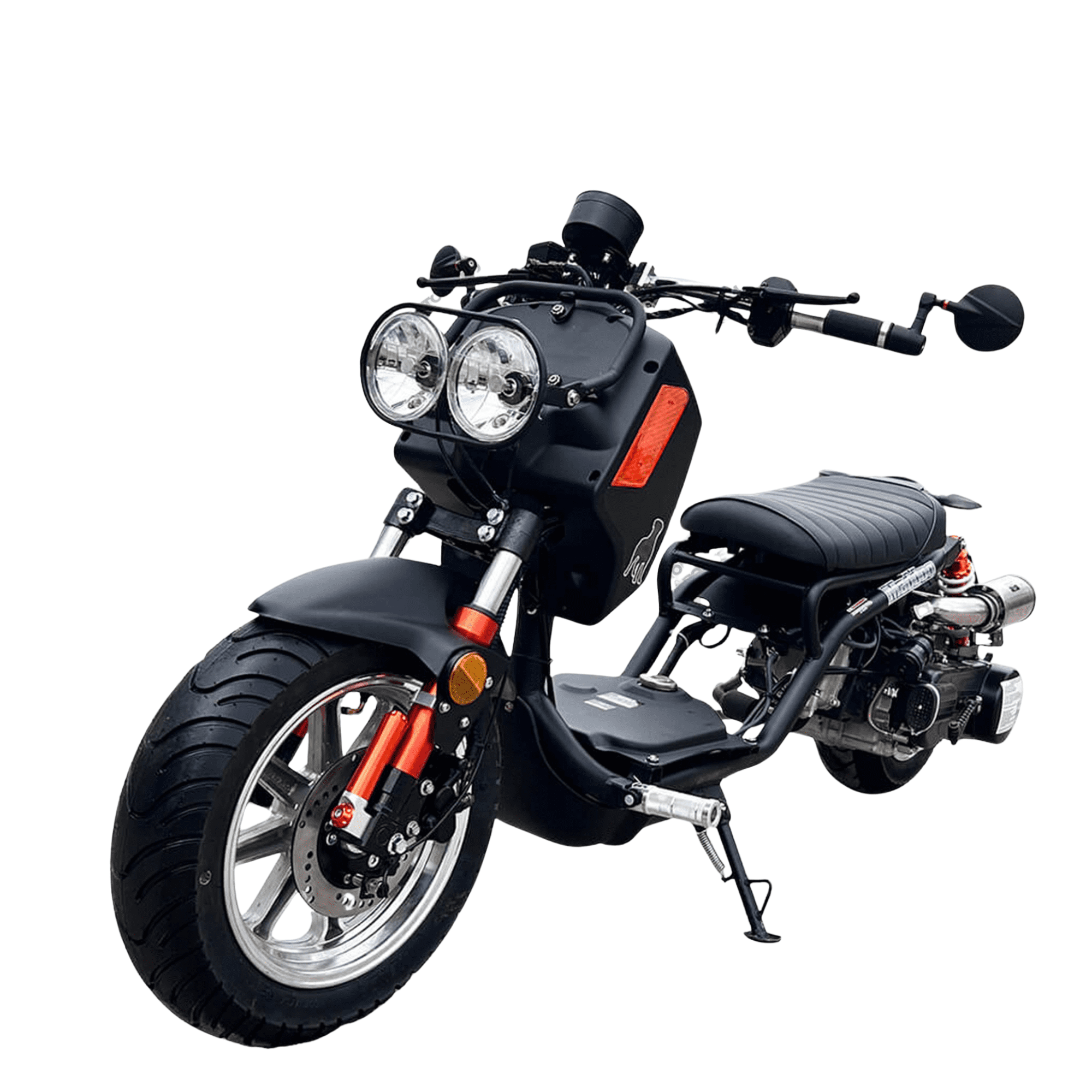 Vitacci GTX-250 Red Motorcycle - Manual 5 Speed, Air-Cooled, 223cc