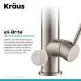 thumbnail image 4 of Kraus KPF-1603SFS Artec Pro Spot Free Stainless Steel 2-Function Commercial Style Pre-Rinse Kitchen Faucet with Pull-Down Spring Spout & Pot Filler, 4 of 9