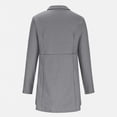 thumbnail image 5 of Dealovy Womens Trench Coat Mid-Length Coats Open Front Cardigan Casual Tweed Jackets Fleece Winter Clothes, 5 of 6