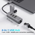 thumbnail image 2 of Adaptador USB-C a Ethernet WALNEW Gigabit para Mac/PC/teléfono, 2 of 7