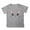 Grey, variant on Toddler Boys Cute Printed Crewneck T Shirts Kids Short Sleeve Athletic Clothes Girls Thermal Suits Tops Soft Beachwear