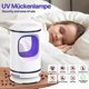 thumbnail image 2 of 1 lámpara antimosquitos para matar moscas, matamoscas eléctrico USB, exterminador de insectos silencioso, exterminador de moscas UV, trampa para moscas portátil para interior, hogar, cocina, camping (blanco) Sincero Electrónica, 2 of 5