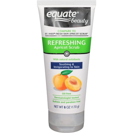 Equate Beauty Refreshing Apricot Scrub, 6 Oz
