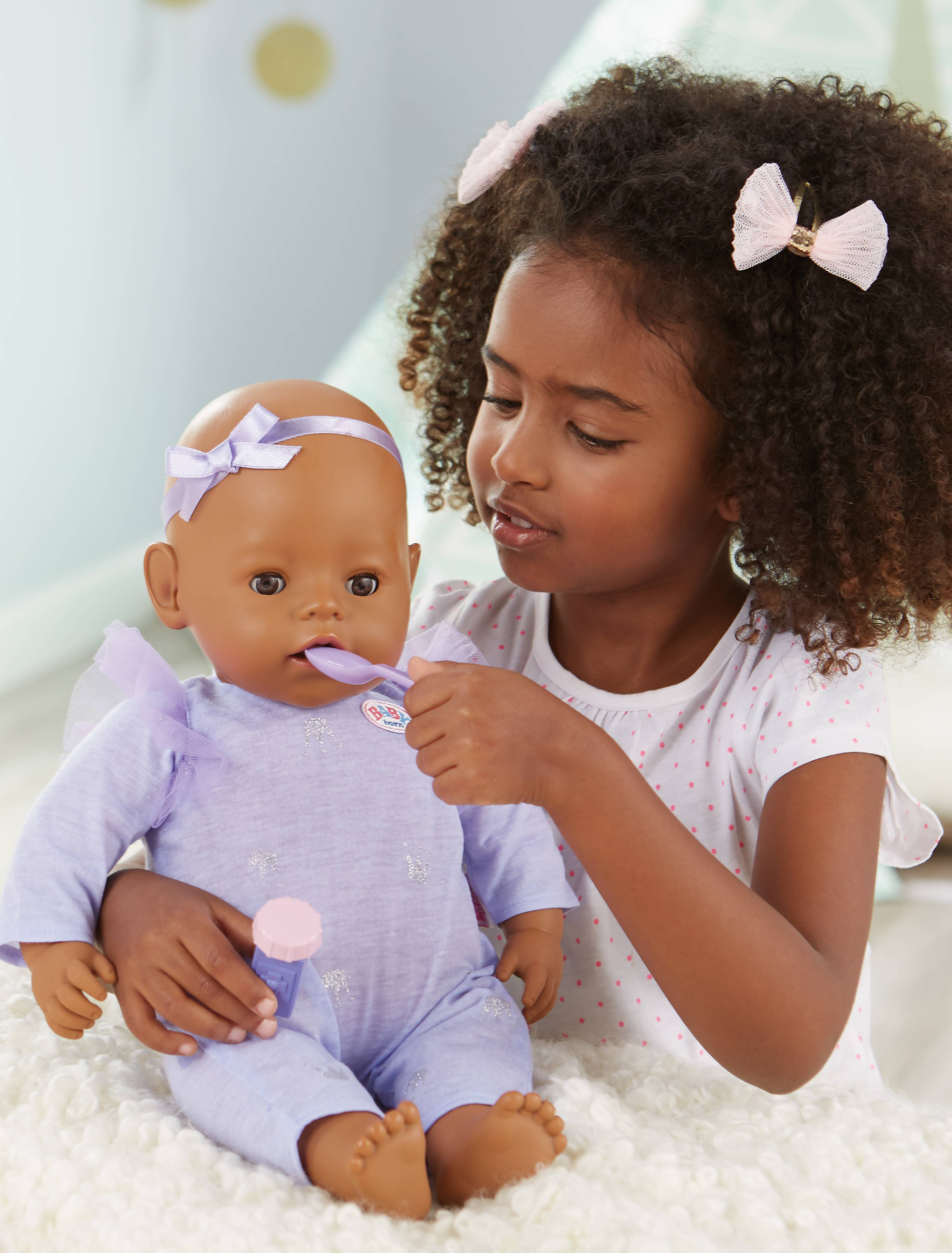 Baby Born - Mommy Make Me Better - Interactive Baby Doll - Brown Eyes - image 4 of 7