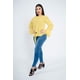 thumbnail image 1 of Blusa Con Moño Dama Amarillo Mundo Terra 026179, 1 of 3