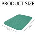 thumbnail image 5 of Revestimientos para jaulas, almohadillas reutilizables para entrenamiento de perros, almohadilla absorbente lavable, alfombrilla ordenada para ropa de cama para animales pequeños, cobayas, hámsteres, 5 of 5